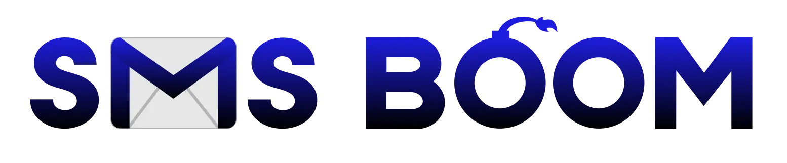логотип sms-boom